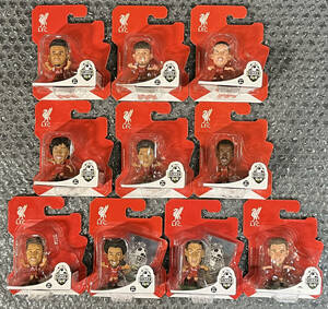 (Y15)Soccerstars 2024 Liverpool 10 Figure set サッカースターズ リバプール #Elliott #Tsimikas #Luis Diaz