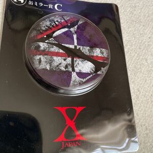 X JAPAN くじ　14 缶ミラー賞　C 鏡