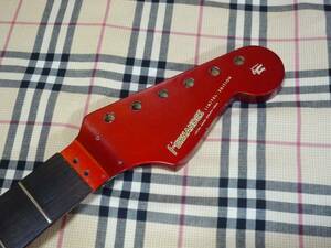 1983年製 FERNANDES FST-FRT Neck CAR（Metallic Red） 21F Stratr Type　フェルナンデス ストラト ネック メタリックレッド フロイド用