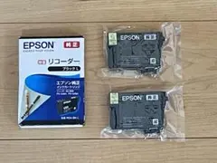 EPSON 純正インクカートリッジ　 リコーダー　　純正2色、3個