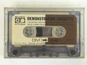 ■□L188 SONY CD-802 デモンストレーションテープ 非売品 カセットテープ□■