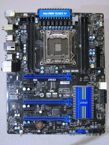 【中古】MSI X79A-SD40 MS-7735 LGA2011 Win10認証 ATX規格