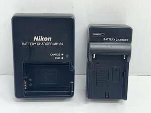 送料無料h50959 Nikon ニコン MH-24 充電器 EN-EL14a / EN-EL14用 トラベルチャージャー F550/750/960 等 2個セット
