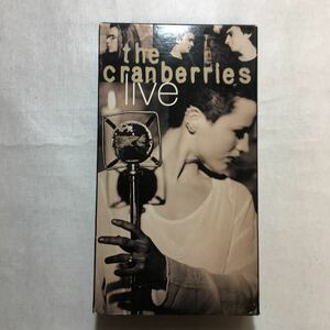 zvd-02♪The Cranberries - Live [Import][VHS]ビデオ 65分 1994/3/20