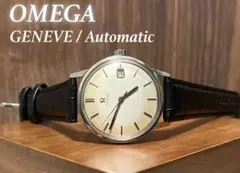 オメガ ジュネーブ 自動巻き 稼働品 メンズ腕時計