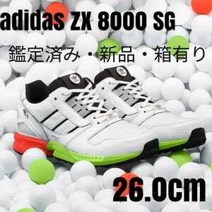 【レアモデル新品】adidasアディダス ZX8000 SG ゴルフ26.0cm