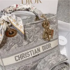 Dior LADY D-LITE ミディアムバッグ レディディオール
