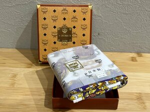 MCM エムシーエム ハンカチ タオルハンカチ タオルチーフ 綿100％ 日本製 箱有り 包装紙そのままサイズ未計測