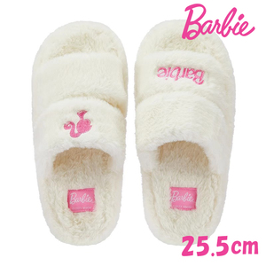 Barbie バービー　スリッパ　25.5cm　ホワイト　日本未入荷　輸入品