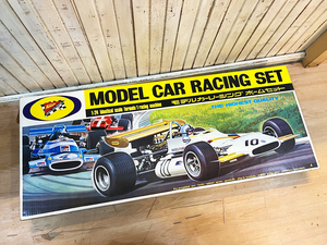 当時物 Nichimo/ニチモ MODEL CAR RACING SET モデルカーレーシングホームセット 1/24 ホームサーキット レース 