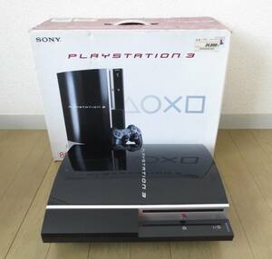 SONY PlayStation3 PS3 CECHL00 本体＋箱のみ☆ジャンク