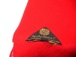 超希少！VINTAGE！Loro Piana ロロピアーナ 旧タグ 三角タグ MADE IN ITALY イタリア製 カシミヤマフラー ストール ヴィンテージ レア！