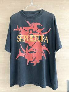 90s SEPULTURA Tシャツ VINTAGE SODOM PANTERA MEGADETH ANTHRAX COCOBAT ESTAMENT SLAYER METALLICA ALICE IN CHAINS fear of god