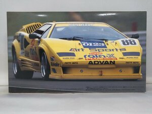 （ジャンク扱い）1/24 ART RAIN-X COUNTACH ALL JAPAN TOURING CAR CHAMPIOIN SHIP プラモデル　フジミ模型