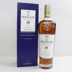 1円~MACALLAN（マッカラン）18年 ダブルカスク 2022 43％ 700ml T24D040194