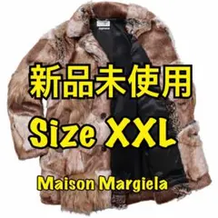 Maison Margiela Patchwork Faux Fur Coat