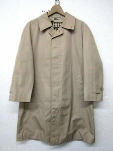 S2771：汚れアリ DAKS london ダックス コート/ベージュ/88-3A トレンチコート ステンカラーコート ビジネスコート