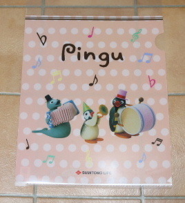 【非売品】住友生命：pinguのクリアファイル(2)