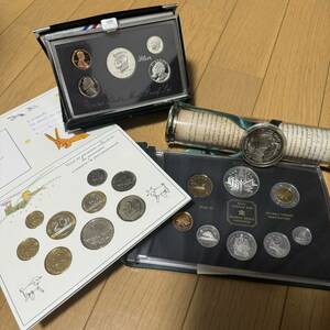 1円〜 大量 海外コレクション品コイン　硬貨まとめて