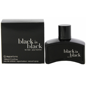 ニュ パルファム ブラック イズ ブラック フォーメン EDT・SP 100ml 香水 フレグランス BLACK IS BLACK FOR MEN NU PARFUMS 新品 未使用