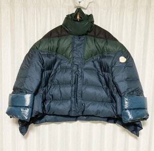 美品☆[Moncler Genius 2 1952×Valextra] 19AW JOUR ダウンジャケット 0 レディース イタリア製 モンクレール ヴァレクストラ