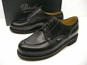 新品■サイズUK10 (28.5-29cm)■PARABOOT/シャンボード/CHAMBORD/Uチップシューズ/710709/パラブーツ/NOIR/黒/ブラック/ブーツ/メンズ