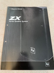 Electro-Voice ZXシリーズカタログ ZX1 1i 1it 3 3-Pl 5 5-Pl ZS4