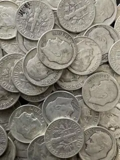 アメリカ10セント硬貨
