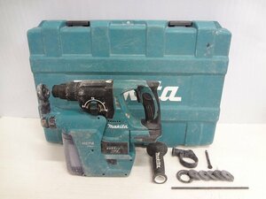 Kサや3504 マキタ/Makita 24mm 充電式ハンマドリル HR244D 18V 集じんシステム DX01 HR244DRMXV 本体のみ 電動工具 動作OK 中古