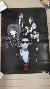 X JAPAN 特大ポスター DAHLIA 1996 YOSHIKI hide ToshI Pata heath 60cm×86cm 