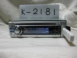 K-2181　Clarion　クラリオン　DB565USB　MP3　AUX　フロント USB　1Dサイズ　CDデッキ　故障品