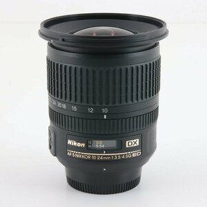 1円～ Nikon ニコン レンズ AF-S DX NIKKOR 10-24mm f/3.5-4.5G ED　【動作未確認品】