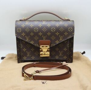 極美品/ルイヴィトン/LOUIS VUITTON/モンソー28/モノグラム/M51185/2way/ハンドバッグ/ショルダーバッグ 