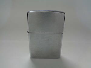 ZIPPO ジッポ 無地 シルバーカラー 喫煙具 オイルライター底面刻印 K X 中古品 管理ZI-87-LP