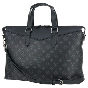 ルイヴィトン LOUIS VUITTON ビジネスバッグ ブリーフケース メンズ M40566 ブリーフケースエクスプローラー モノグラムエクリプス 7027