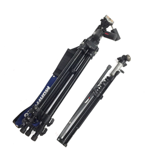 Manfrotto ART.001 ＃055C 三脚 ＃141RC 雲台 含む カメラアクセサリー セット QR043-23