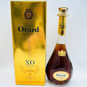 未開栓 Otard オタール XO GOLD アルコール 40％ 古酒 700ml 箱付き 1円出品 保管品 COGNAC コニャック ブランデー 洋酒 コレクション 3604