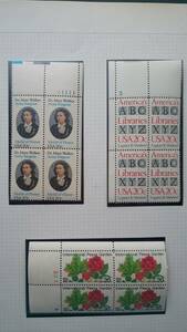 【未使用】　田型アメリカ切手　　30種