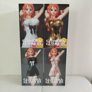 未開封 新品 ナミ GLITTER&GLAMOURS ワンピース フィギュア 4点 セット グリッター グラマラス