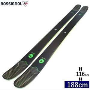 [188cm/116mm]型落ち ROSSIGNOL SUPER 7 HD ロシニョールフリースキー オールマウンテン カービングスキー 板単体 旧モデル