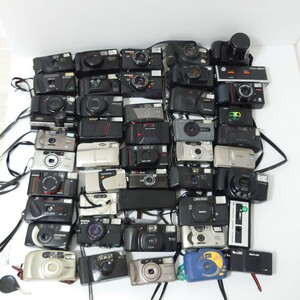EEE）１円スタート　ジャンクカメラまとめ売り　大量セット　光学 コンパクトカメラ フィルムカメラ MINOLTA Canon OLYMPUS PENTAX