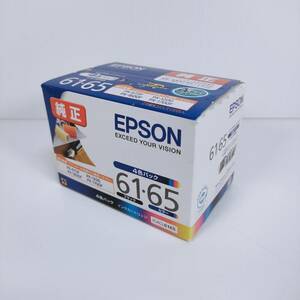 【未使用 未開封】EPSON エプソン 純正 インクカートリッジ 61 65 4色パック IC4CL6165 PX-673F PX-1200 PX-1600F PX-1700F 期限201811 