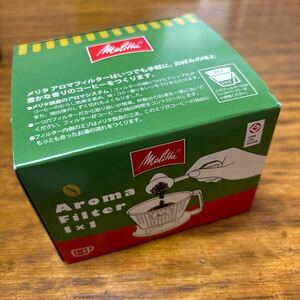 【1度のみ使用美品】メリタ AF-M1 1-2杯用 アロマフィルター コーヒー ドリッパー Melitta