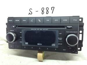 S-887　クライスラー純正　05979Z02-A　DVD　MP3　AUX