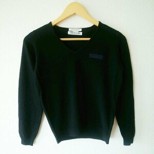 COMME des GARCONS S コムデギャルソン ニット、セーター 長袖 JOHN SMEDLEY Knit Sweater 黒 / ブラック / 10009642