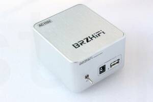 送料520 D51S 銀BingZi DC5V1A出力 超低ノイズ高精度アナログ電源 USB DAC USB DDC HDMI-I2S DSDハイレゾ分離器 DC電源グレードアップ用