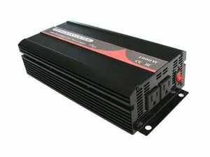 【送料無料】高品質 純正弦波 インバーター定格1000W最大2000Ｗ 24V 60Hz アウトドア 防災