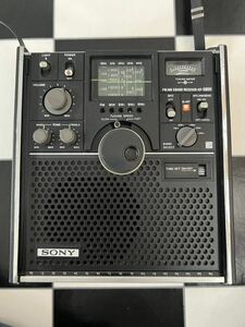 ジャンク　SONY 本体 ICF-5800 FM/AM 5バンド マルチバンド レシーバー BCL ラジオ 昭和 レト ソニー