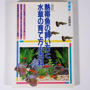 改訂 熱帯魚の飼い方と水草の育て方小百科 武藤勝史 日本文芸社 1994 単行本 観賞魚 アクアリウム 飼育