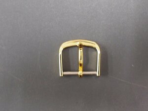 中古 セイコー シチズン カシオ 汎用 尾錠 美錠 ピンバックル 色: ゴールド 幅: 14mm 管理No.31690